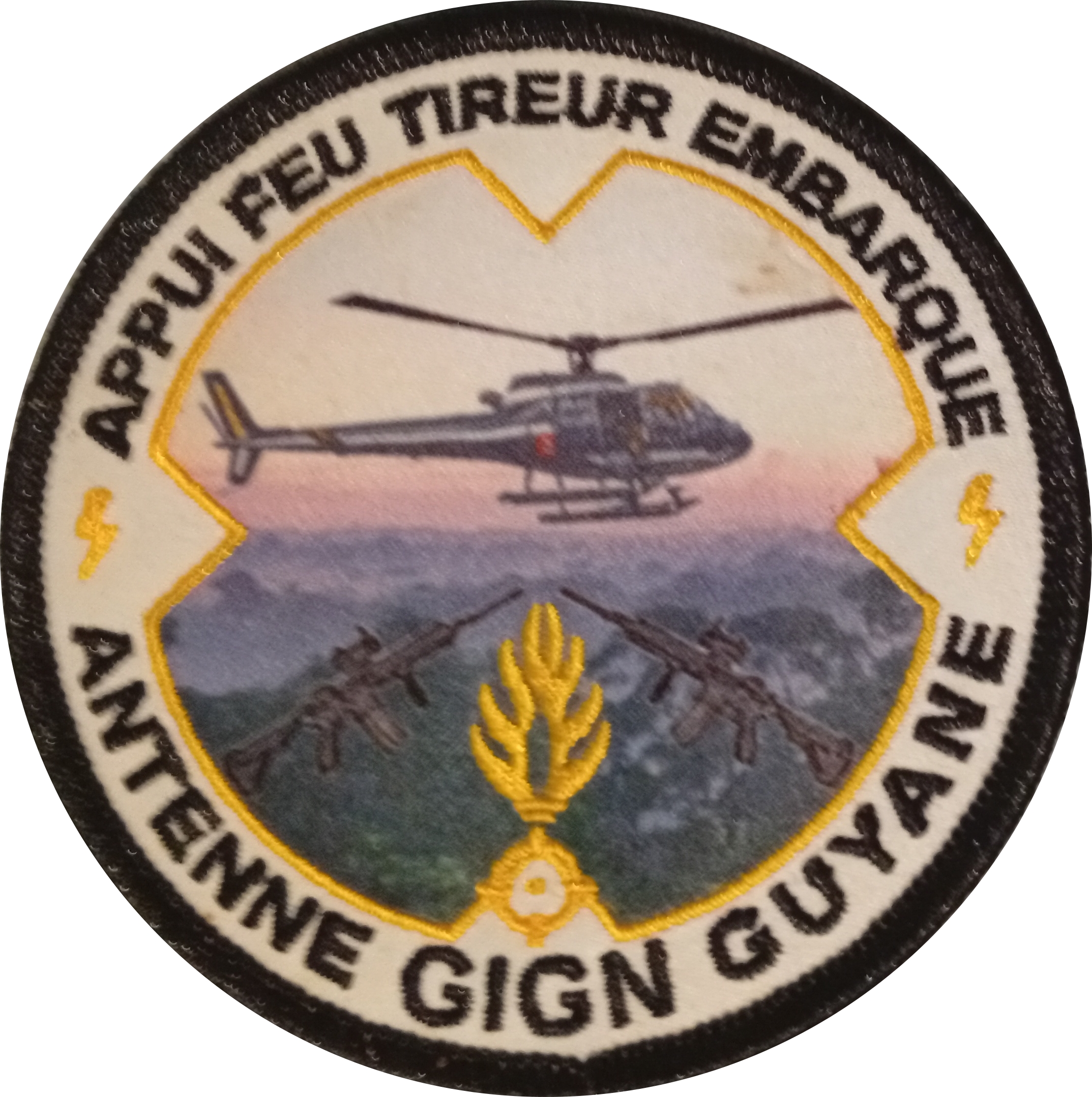Antenne GIGN Guyane - Appui Feu Tireur Embarqué