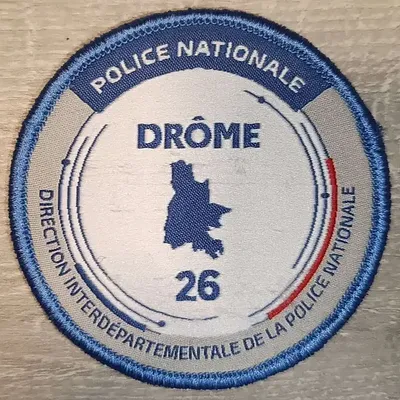 Ecusson DIPN 26 (Drôme)