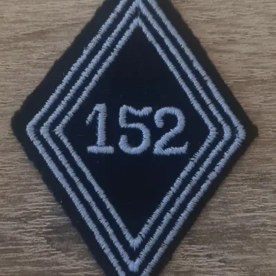 Losange 152eme BT / Modèle Troupe 