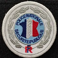 Police Nationale - Sécurité Publique (Écusson rond)