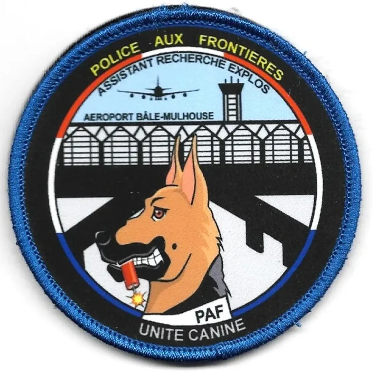 PAF - Aéroport Bâle-Mulhouse - Unité canine - (Variante) Assistant recherche Explos