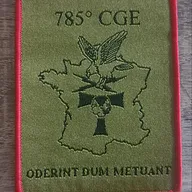 785eme CGE / Bordure rouge