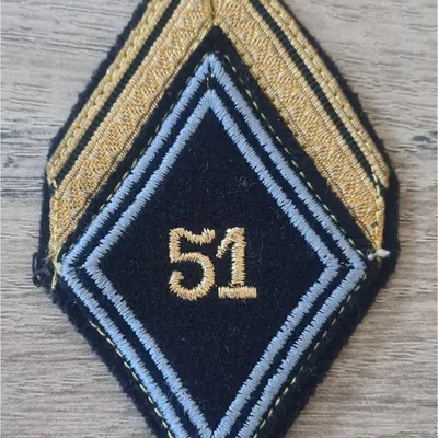Losange 51eme RT / Modèle Cadre / Sergent Engagé 