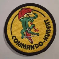 Commando Marine Hubert, tissé jaune, variante.