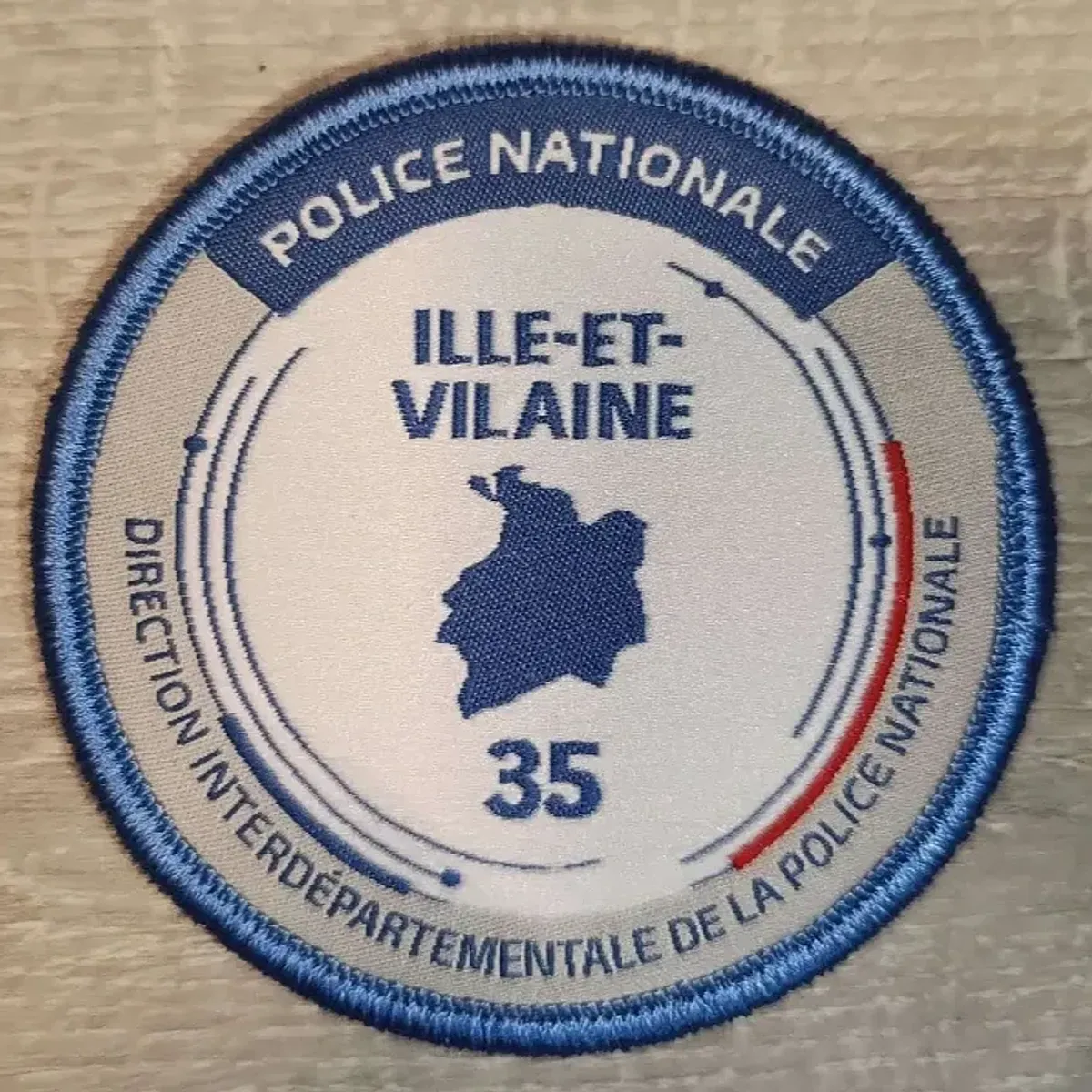 Ecusson DIPN 35 (Ille-et-Vilaine)