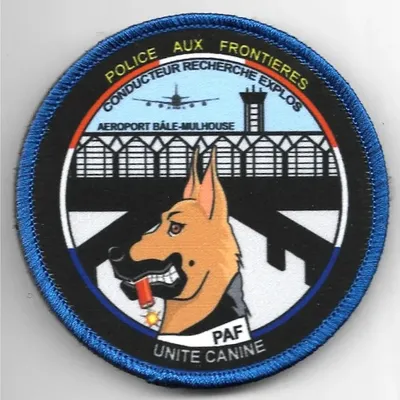 PAF - Aéroport Bâle-Mulhouse - Unité canine - Conducteur Recherche Explos