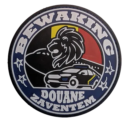 écusson surveillance douane Zaventem