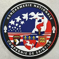 Écusson de la compagnie de gendarmerie départementale de Saint lo