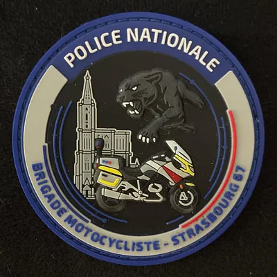 Rondache brigade motocycliste Strasbourg 