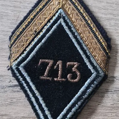 Losange 713eme CT / Modèle Cadre / Sergent Engagé 