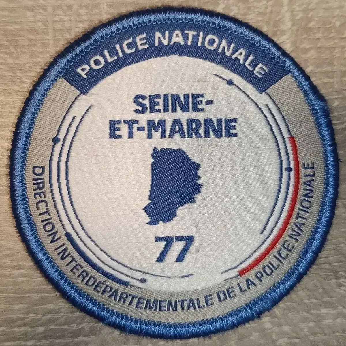 Ecusson DIPN 77 (Seine-et-Marne)