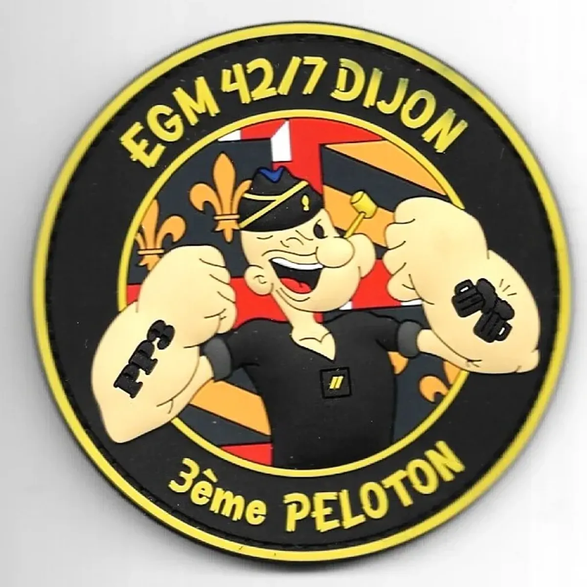 EGM 42/7 Dijon - 3éme peloton