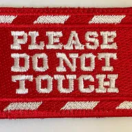 Please do not touch 