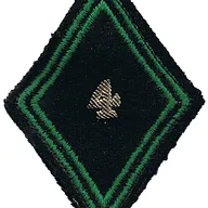 Losange du 4ème Régiment de Chasseurs - Modèle en canetille