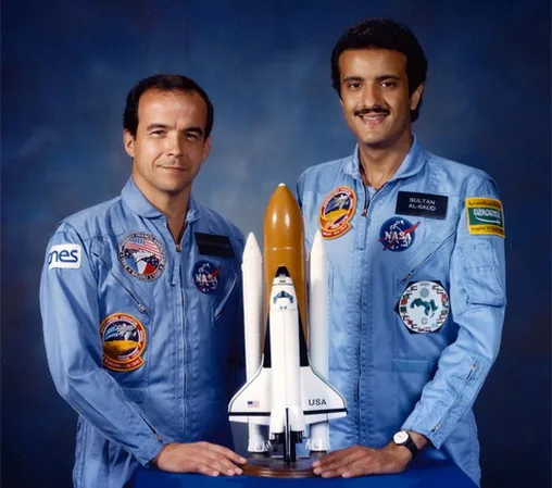 STS 51-G drapeau saoudien – 2