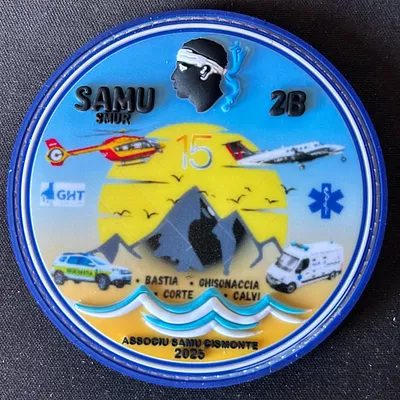 SAMU 2B SMUR Corse PVC