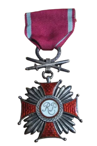 Front of Croix du Mérite - Pologne