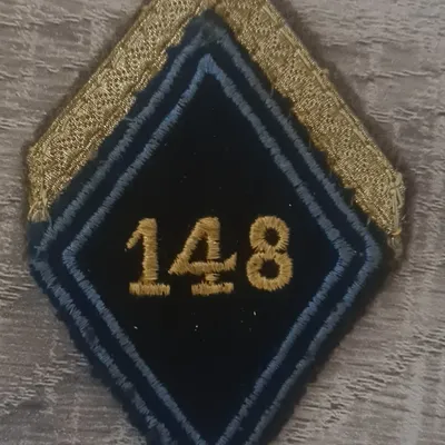 Losange 148eme BT / Modèle Cadre en fil jaune / Sergent 