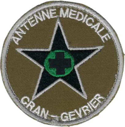 SSA : Antenne Médicale 67 (Cran-Gevrier) vert-blanc