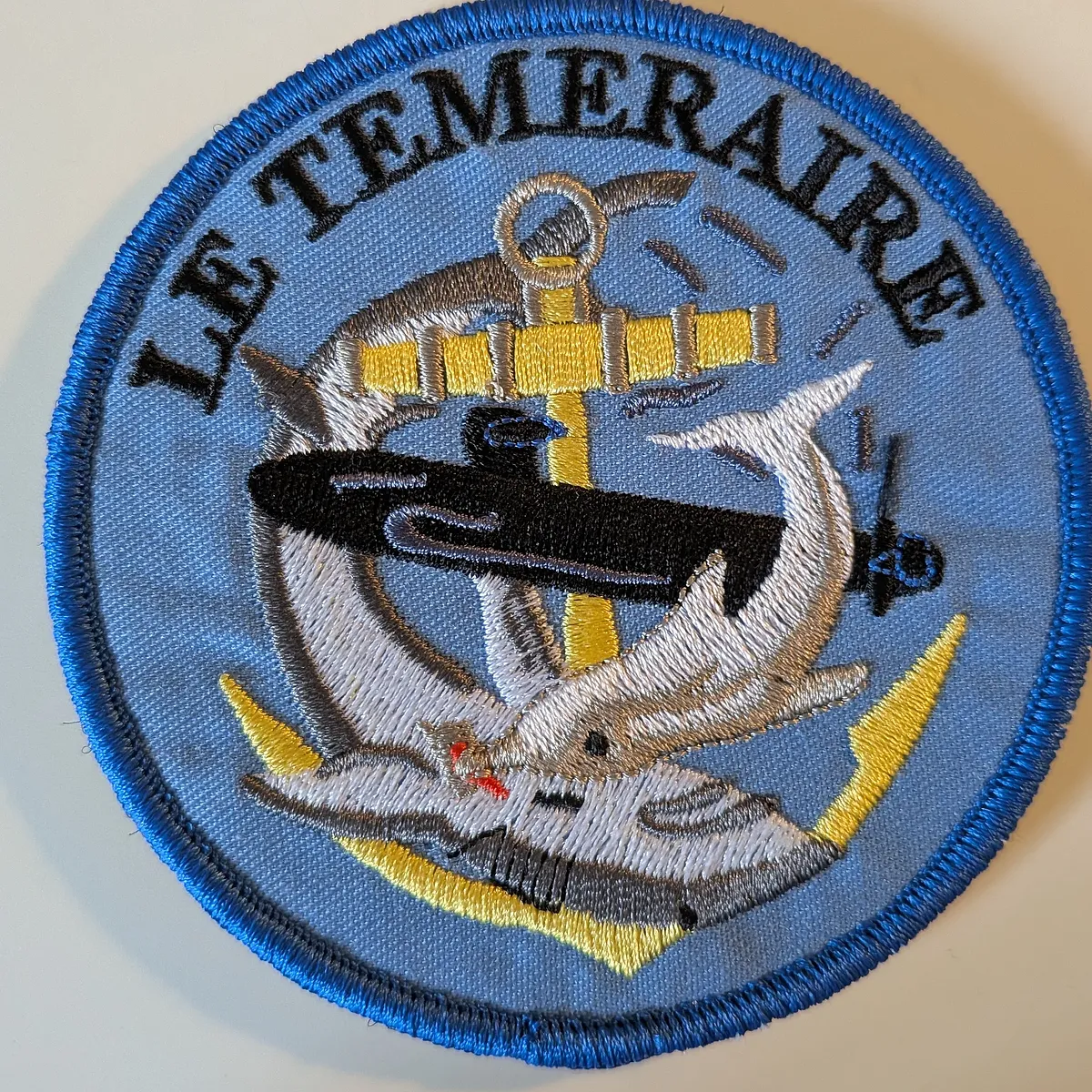 Le Téméraire équipe bleu