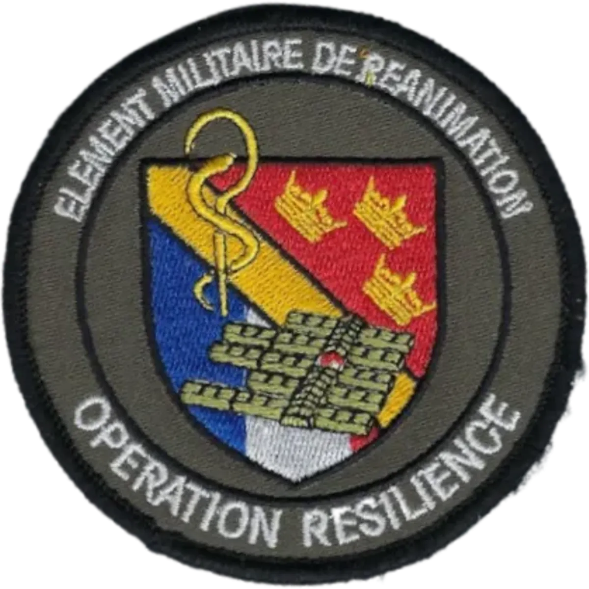 SSA : Elément Militaire de Réanimation Opération Résilience Mulhouse (85mm)