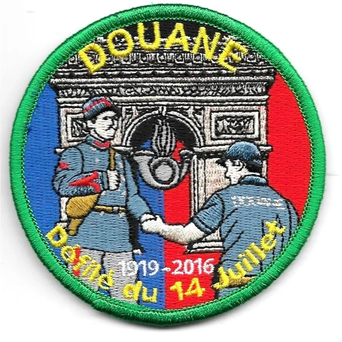 Douanes - 14 juillet 2016 - 1919-2016