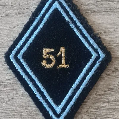 Losange 51eme RT / Modèle Cadre