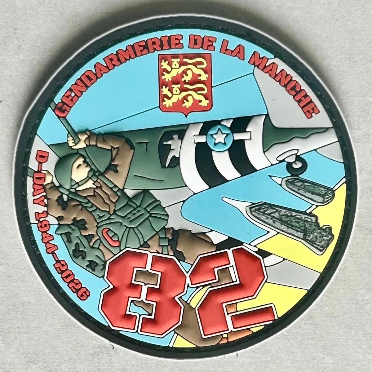 Ecussson du 82eme anniversaire du Dday GGD50