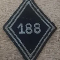 Losange 188eme BT / Modèle Troupe