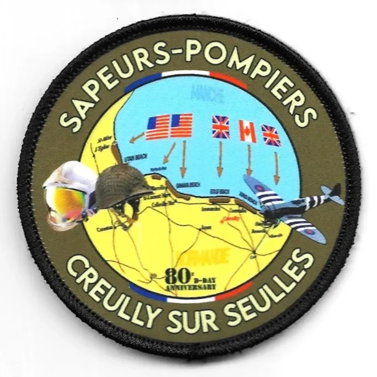 CIS - Creully-sur-Seulles - 80e D-Day