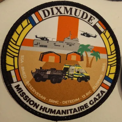 PHA Dixmude - mission humanitaire Gaza