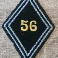 Losange 56eme CT / Modèle Cadre en fil jaune 