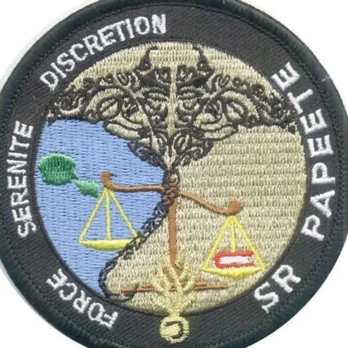 SR - Papeete - Force  Sérénité  Discrétion