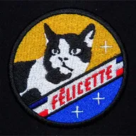 Félicette chat spatial souvenir – Recto