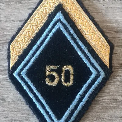 Losange 50eme RT / Modèle Cadre / Sergent