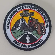 BTGA Pau Pyrénées brodé