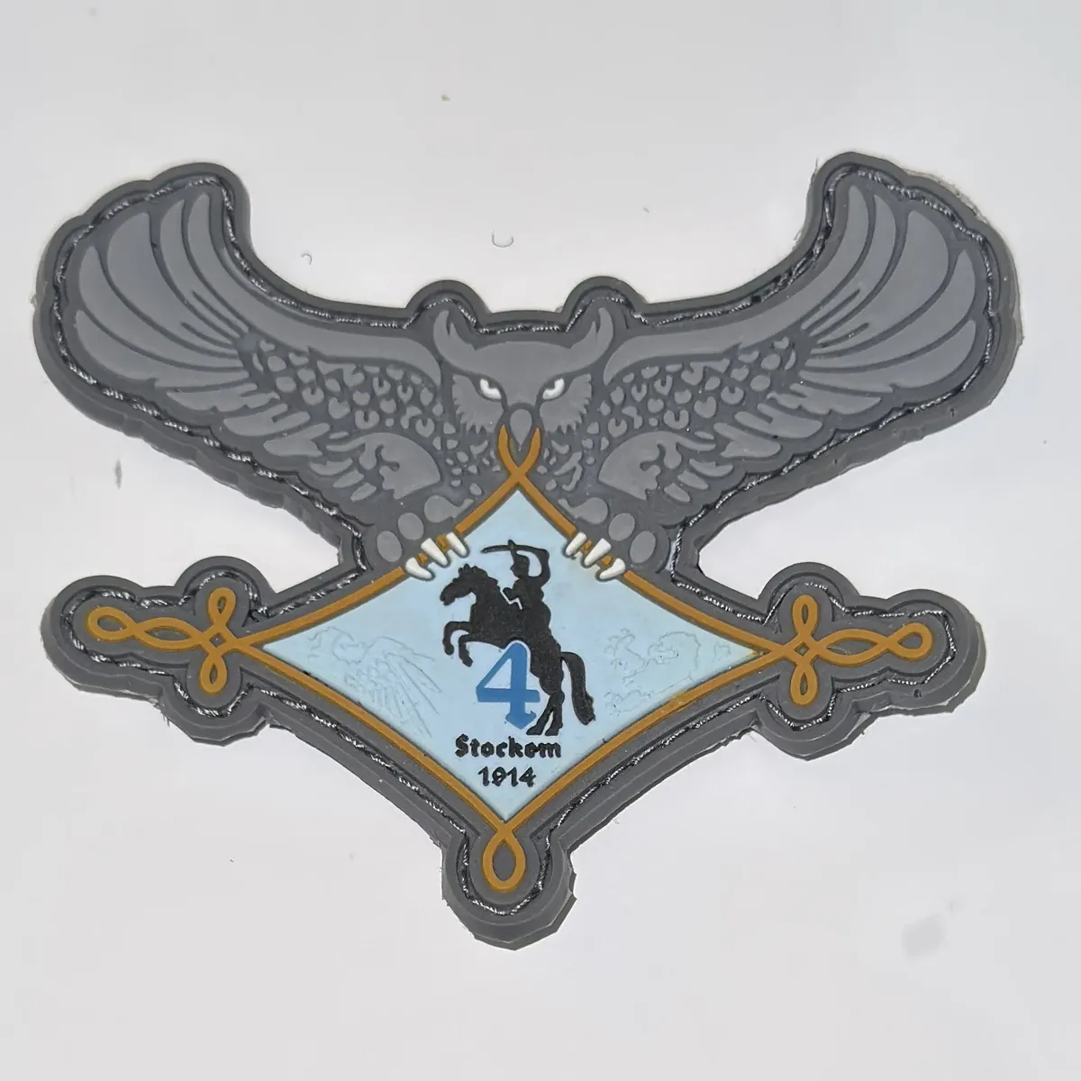 2ème Régiment de Hussards, 4ème Escadron Stockem 1914 ( bordure marron clair)