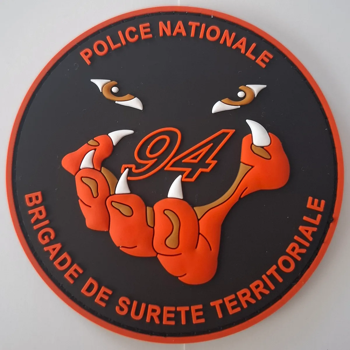 Ecusson PVC Sureté Territoriale Du 94