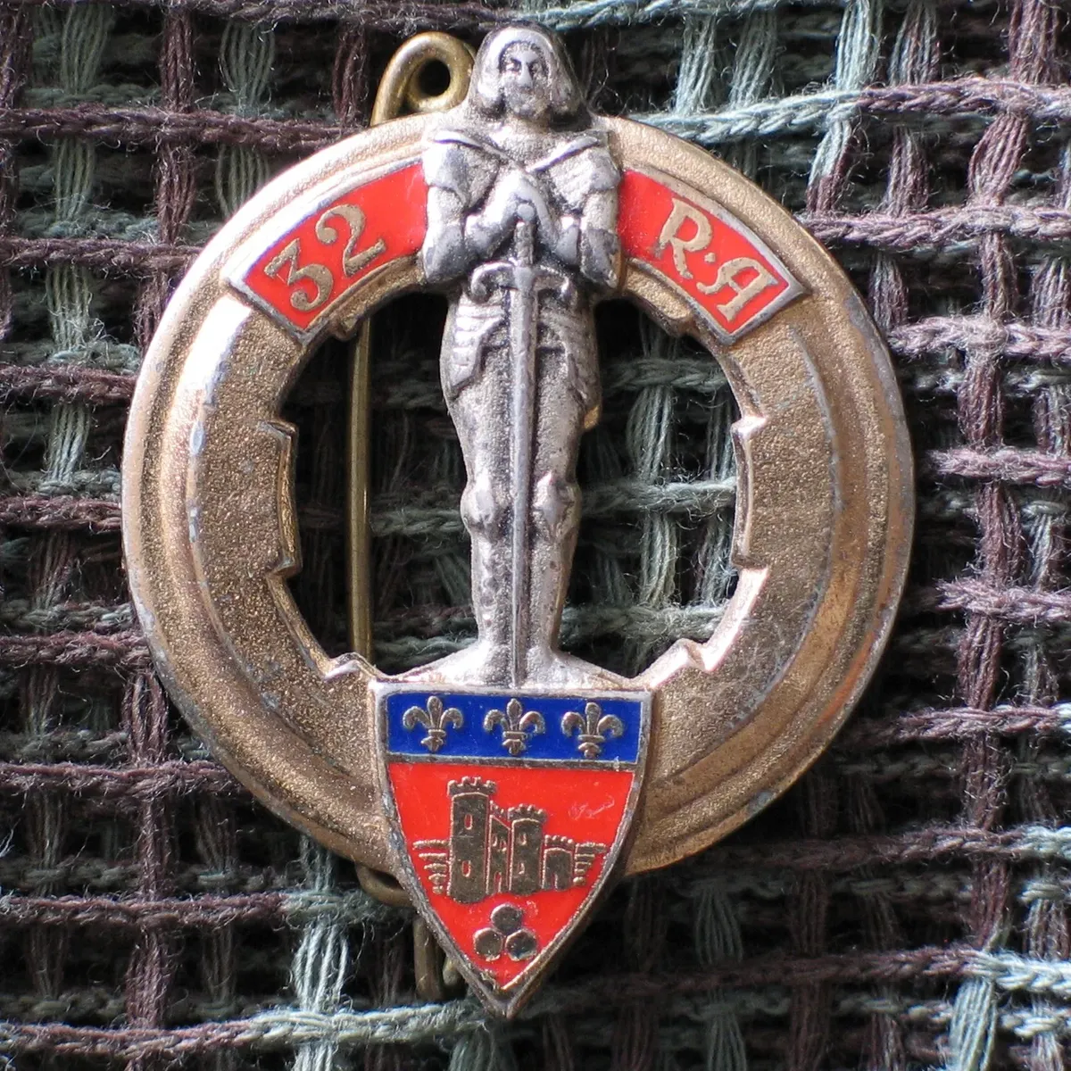 32e RA - Régiment d'Artillerie
