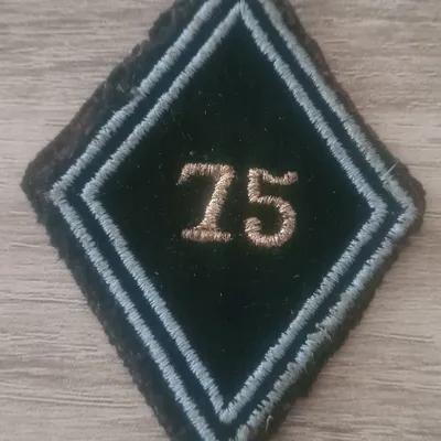 Losange 75eme CTP / Modèle Cadre 