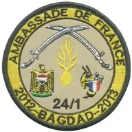 EGM 24/1 Maisons-Alfort - Ambassade de France Bagdad