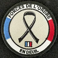 Forces de l'ordre en deuil