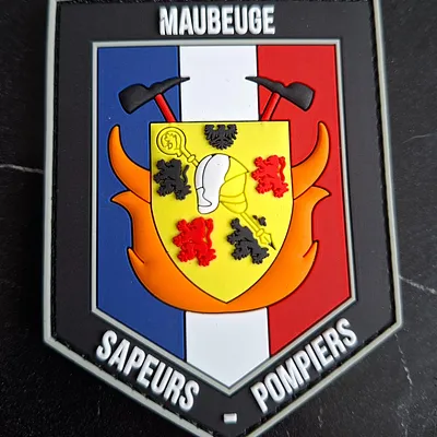Sapeur-Pompier Maubeuge (PVC 3D)