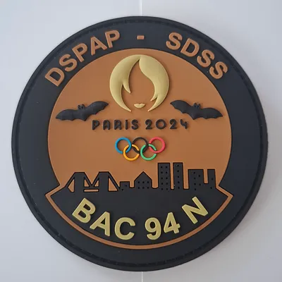 Ecusson PVC Bac 94n JO Paris 2024