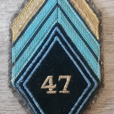 Losange 47eme BT / Modèle Cadre / Caporal Chef titulaire du CM1