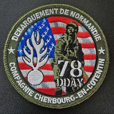 Écusson du 78eme anniversaire du débarquement compagnie de Cherbourg