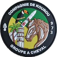 CGD Compagnie de Kourou Groupe à Cheval 