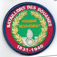 Bataillons Douaniers - 1831/1940