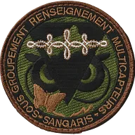2ème Régiment de Hussards - Opération Sangaris - Sous Groupement Renseignement Multicapteurs