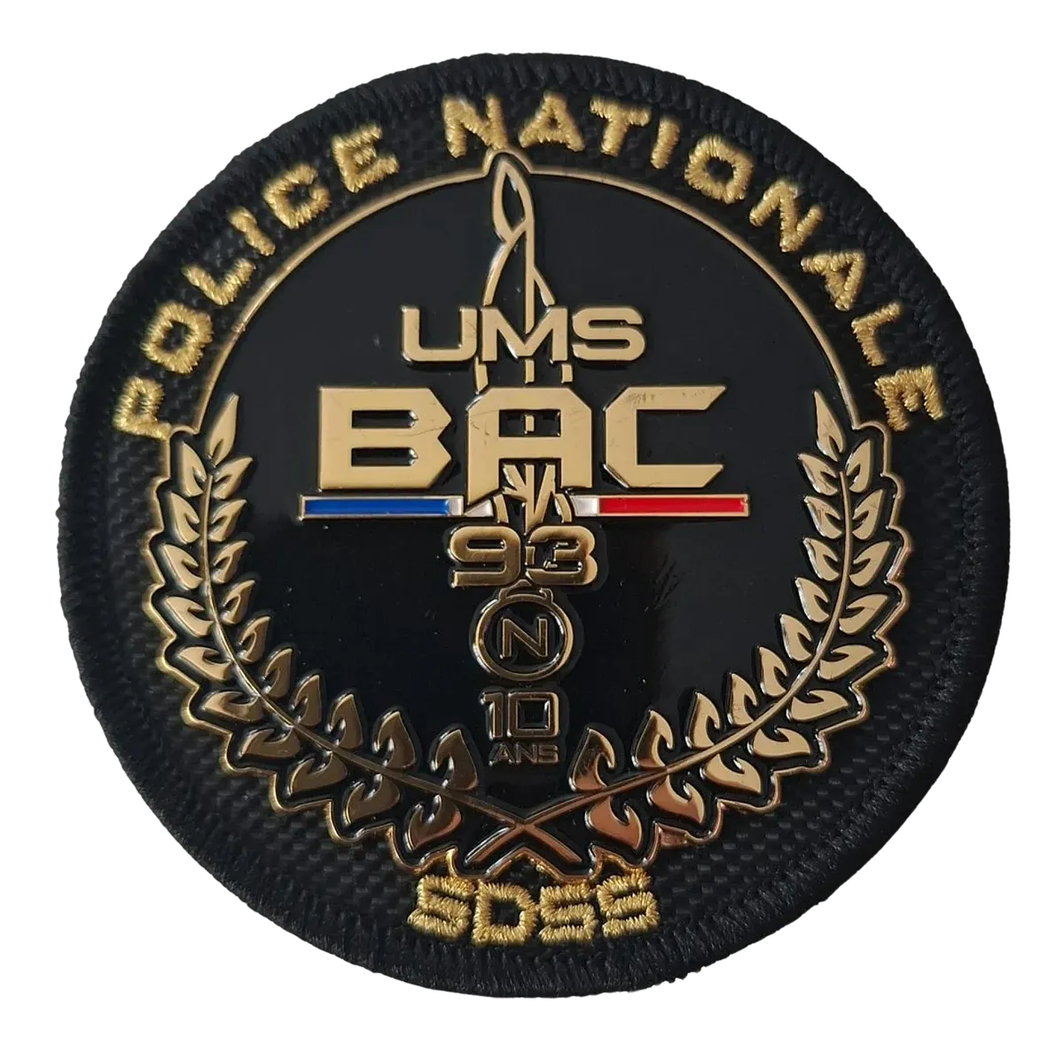 BAC 93 N - UMS - 10 ANS - Iron Patch 